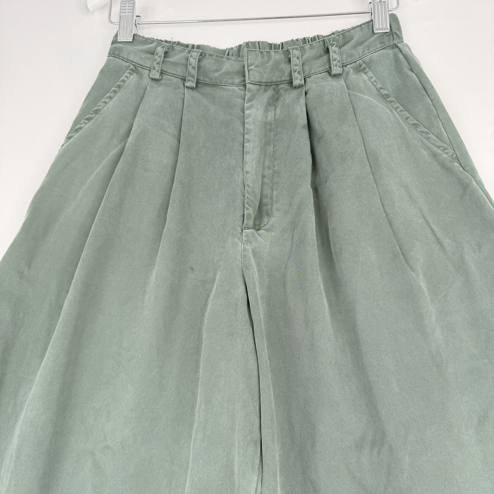 Young Fabulous & Broke Women's Wide Leg Waist Stretch 100% Lyocell Pants SZ-XS - Picture 12 of 13